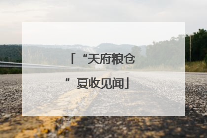 “天府粮仓”夏收见闻