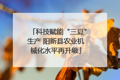 科技赋能“三夏”生产 阳新县农业机械化水平再升级