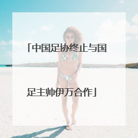 中国足协终止与国足主帅伊万合作