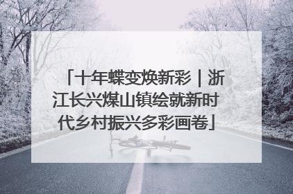 十年蝶变焕新彩｜浙江长兴煤山镇绘就新时代乡村振兴多彩画卷