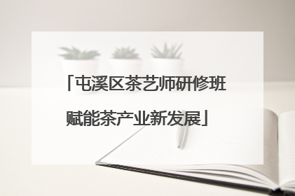 屯溪区茶艺师研修班赋能茶产业新发展