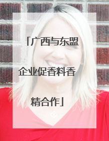 广西与东盟企业促香料香精合作