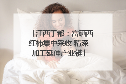 江西于都：富硒西红柿集中采收 精深加工延伸产业链