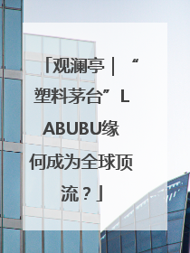 观澜亭｜“塑料茅台”LABUBU缘何成为全球顶流？