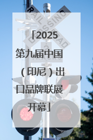2025第九届中国（印尼）出口品牌联展开幕